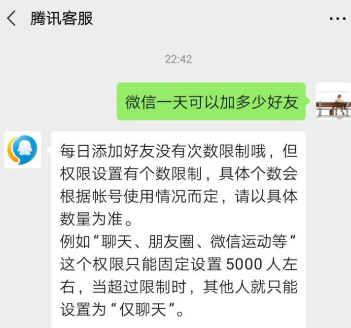 微信一天可以加多少好友